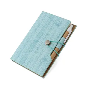 Nice PU Leather Cover Notebook Custom Print Notebook A5 Notebook With Pen Set
