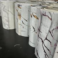 Papier peint en marbre Bingjie, autocollant mural imperméable pour décoration intérieure, à peler et à coller