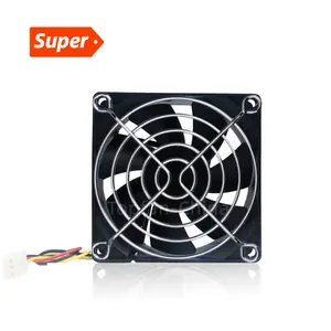 8025 80mm pc kasa fanı 4-pin PWM hız kontrolü 12v 24v dc karşı akış fanlar ip67 su geçirmez fırçasız soğutucu egzoz soğutma fanı