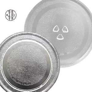 <span class=keywords><strong>Plaque</strong></span> de verre de plateau tournant pour micro-ondes durable de 245mm avec 3 fixateurs de remplacement universel électrique pour pièces de <span class=keywords><strong>four</strong></span> à micro-ondes - Product Image 5