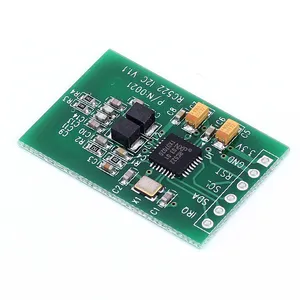 RC522 RFID חיישן מודול כרטיס סופר קורא מודול I2C IIC ממשק IC כרטיס RF חיישן מודול קטן במיוחד RC522 13.56MHz