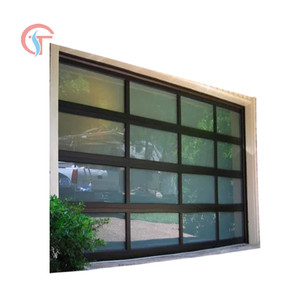 <span class=keywords><strong>Puerta</strong></span> de Garaje de Cristal con Doble Marco y Diseño de Carroza - Product Image 1