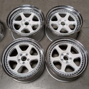 Jantes classiques à 6 branches pour voitures particulières 17 19 20 21 pouces 4*100 5*100 5*108 5*112 5*114.3 5*120 5*130 pour tuning automobile MX5 EK9 350Z - Product Image 1