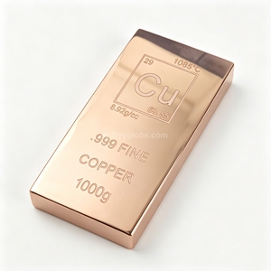 แท่งทองแดงบริสุทธิ์ C110 / ทองแดงแท่ง / แท่งทองแดง 99.99% น้ำหนัก 1 กก. - Product Image 3