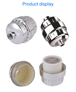 Filtros De Agua Para Duchas 15 20-ступенчатый высокопроизводительный Kdf ионный фильтр для чистой воды для душа для удаления фторида хлора тяжелых металлов - Product Image 3