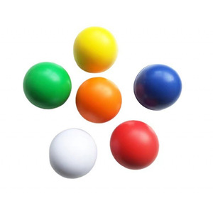 Fabricante de logotipo personalizado, juguete de mano divertido para niños, Bola de alivio del estrés de PU de forma redonda, juguete para niños, juguete para apretar el estrés con logotipo - Product Image 2
