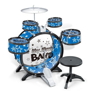 Nhựa Nhịp Điệu Đồ Chơi Sở Thích Trẻ Em Giáo Dục Trống Bộ Đồ Chơi Nhạc Cụ Trẻ Em Jazz Trống Bộ - Product Image 3