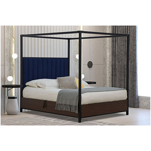 BELGRAVIA Contemporary Metal Postal Ottoman <b>Bed</b> <b>Frame</b> Single King <b>Queen</b> <b>Sizes</b> Home Use Underbed Storage Steel Bedroom Modern - Product Image 6