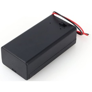 Caja de batería de 9V con interruptor para proyectos electrónicos - Product Image 1