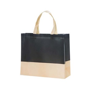 Color personalizado plegable de comestibles 2 color laminado no tejido bolso de compras - Product Image 4
