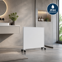 Calentador Eléctrico Inteligente WiFi de 450W, Panel Infrarrojo, Calentador Radiante Portátil de Pared, Calefacción Energéticamente Eficiente para el Hogar y la Oficina