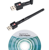 Adaptador WiFi USB 150M Antena LAN inalámbrica externa Tarjeta de red 2dbi 2,4G WI FI para PC portátil Dongle Wi-fi