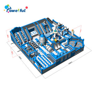 Aire de jeux intérieure interactive pour enfants avec matériau en PVC Capacité de 200 personnes Installation facile pour les <span class=keywords><strong>parcs</strong></span> à thème gonflables Centres de divertissement - Product Image 6