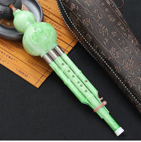 Resin Dual Tone Gourd Silk C Reduced B Tuning Accuracy Easy to Blow for Adults, Children, Beginners