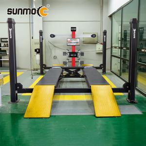 Sunmo Fábrica Preço Barato Carro Oficina Equipamento Conjunto Completo Digital 4 Post Lift e 3d Máquina De Alinhamento De Rodas à Venda - Product Image 6