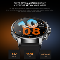 Neue IMIKI HOLO Ultra Intelligente Uhr 1,6 Zoll AMOLED-Display 3D Dynamisches Zifferblatt BT-Anruffunktion 100+ Sportmodi IP68 für Smartwatch