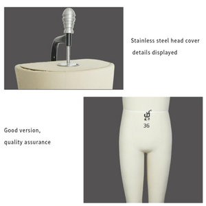 Maniquí de Fibra de Vidrio para Exhibición de Productos en Tiendas, Maniquí de Moda para Trajes de Hombre, Maniquí de Costura con Piernas Ajustables - Product Image 4