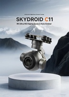 Caméra de drone Yunzhuo C11 avec stabilisateur à trois axes, zoom électronique 30x, suivi intelligent, 4K ultra-claire