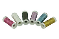 3 4 6 9 12-Strand Metallic Embroidery Thread Crochet Yarn Metallic Yarn for Sewing Machine Thread Sewing Thread Winding Machine