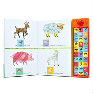 Livre d'activités sonore personnalisé pour enfants, avec impression <span class=keywords><strong>de</strong></span> mots pour les premiers pas, livre sonore personnalisé pour enfants - Product Image 3