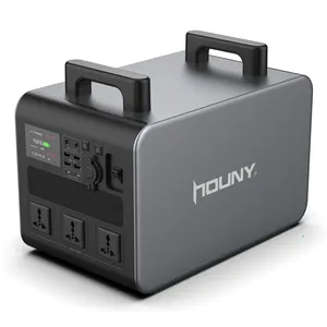 Houny Lifepo4 2000W Draagbare Oplaadbare Elektrische Zonne-Energie Generator Voor Camping Back-Up Batterij Power Station Met Snel Opladen