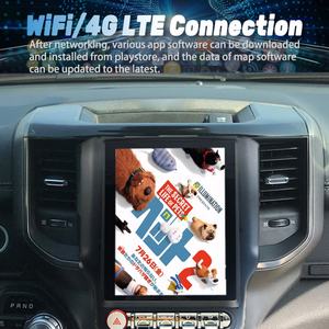 Radio con GPS de 9.7 Pulgadas, Android 15, 256GB, Navegación, para Dodge Ram 2019, Reproductor Multimedia, Video, GPS, 4G - Product Image 2