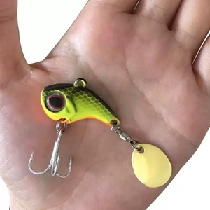 Leurre VIB Micro Tail Spinner personnalisé avec hameçons en acier haute teneur en carbone pour la pêche au brochet en eau salée et en rivière - Product Image 4