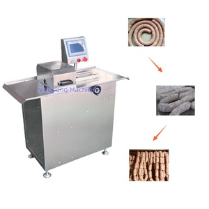 Máquina para atar salchichas Equipo eléctrico automático para atar cuerdas <span class=keywords><strong>de</strong></span> carne para Factor <span class=keywords><strong>de</strong></span> procesamiento <span class=keywords><strong>de</strong></span> alimentos - Product Image 6