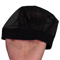 Bonnet en filet de nylon respirant et durable, taille ajustable, pour la confection de perruques personnalisées pour femmes et hommes, usage en salon de coiffure DIY