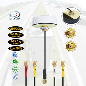<span class=keywords><strong>Antena</strong></span> Omnidireccional de Gabinete 2.4GHz WiFi Tipo Puck Impermeable con Montaje de Tornillo y Polarización Vertical - Product Image 1