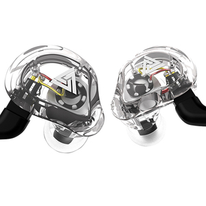 Qkz หูฟังสปอร์ตสเตอริโอไฮบริดแบบไดนามิก4DD <span class=keywords><strong>VK1</strong></span>พร้อมหูฟังไมโครโฟน - Product Image 1