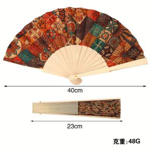 Vegan Stock 23cm Portuguese Cork Wood <b>Hand</b> <b>Fan</b> Eco-Friendly Promotional Party Supplies - Product Image 5