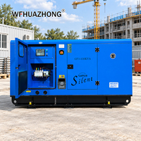 Groupe électrogène diesel industriel 100 kVA 120 kVA 150 kVA, groupe électrogène diesel silencieux, conception écologique à faibles émissions