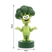 Figurine d'elfe des arbres personnalisée en résine à tête oscillante, elfe de Noël décoratif pour étagère, cadeau de Noël, décoration de maison, souvenir