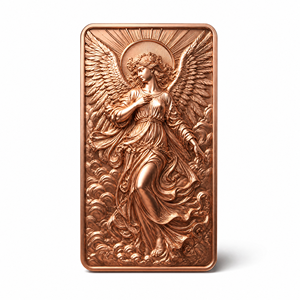 Moneda Conmemorativa de Cobre Fino .999 de 1 oz con Héroe Mitológico, Tarjeta Conmemorativa Personalizada con Relieve 3D de Zeus, Moneda de Desafío de Ángel, Regalo de Lujo - Product Image 2