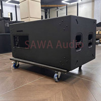 928S Audio Profesional Aktif Dual 18 Inch Subwoofer Pasif/Bertenaga Speaker 18" Sub Sistem Suara Aktif