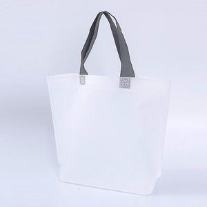 Заводская цена, рекламная Экологичная модная Нетканая многоразовая сумка-тоут с индивидуальным логотипом, удобная сумка для покупок - Product Image 5