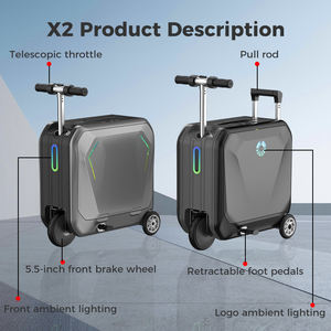Valise trolley légère, étanche et embarquable pour scooter électrique - Product Image 3