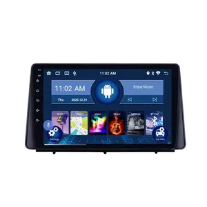Pemutar Dvd Mobil Android, Radio Mobil Stereo Navigasi Radio, Aksesori GPS, Multimedia Mobil, untuk Ford Focus 2019 2020 2021