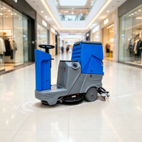 Nettoyeur de sols intelligent à faible bruit 650, directement de l'usine, pour le nettoyage des centres commerciaux, supermarchés, hôtels, ateliers et entrepôts