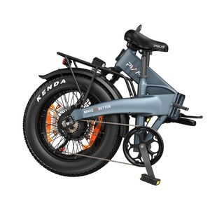 Bicicleta Eléctrica Plegable EU PIXAR F2 con Neumáticos Gruesos 20x4.0, Motor de 250W, Batería de 48V 15AH, Shimano 7 Velocidades, Bicicleta Urbana para Adultos - Product Image 3