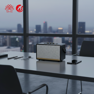 Nuevo Altavoz Inalámbrico Portátil de Alta Calidad con Batería de 20 W, Modelo M17, Diseño Retro de Madera, Ideal para Fiestas al Aire Libre y Karaoke - Product Image 6