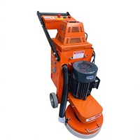 Machine à meuler le béton de 350 mm, machine à meuler planétaire de 14 pouces pour le décapage et le polissage des revêtements époxy