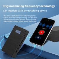 Anti-Enregistreur Jammer |   Bloqueur portable anti-écoute pour téléphones portables et enregistreurs vocaux, idéal pour la protection de la confidentialité lors de réunions de bureau