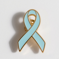 Usine personnalisé rose ruban sensibilisation au cancer ruban épinglette insigne métal dur broche Logo personnalisé insigne émail santé mentale broche