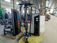 Machine de musculation professionnelle Velos réglable pour les deltoïdes et les pectoraux, en acier au carbone durable, pour entraînement de force et fitness