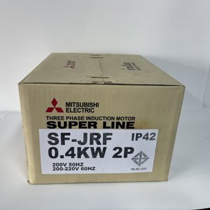 Moteur asynchrone triphasé Mitsubishi SF-JRF 0,4 kW, 2P, 200/220 V - Product Image 1