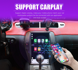 Pemutar Multimedia mobil <span class=keywords><strong>Android</strong></span> 128GB, Radio mobil navigasi GPS Carplay nirkabel otomatis untuk Chevrolet Camaro 2010-2015 - Product Image 2