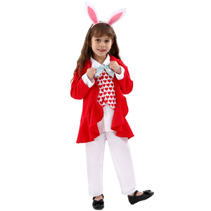 Costumes de Lapin de Pâques et de Carotte pour Enfants de 5 à 7 Ans – Tenues de Performance et de Cosplay Printemps 2025 - Product Image 4