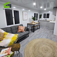Maison préfabriquée pliable et extensible de 20/40 pieds, 2/3 chambres, norme australienne, en vente